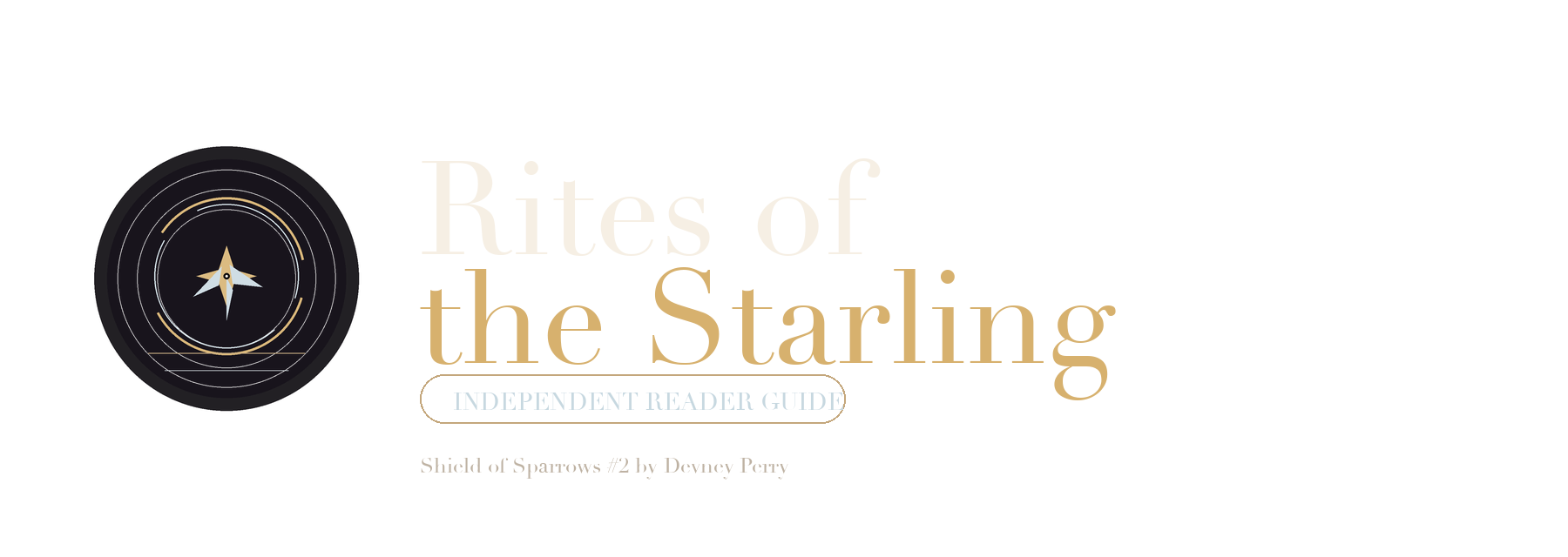 Rites of the Starling independent reader guide wordmark